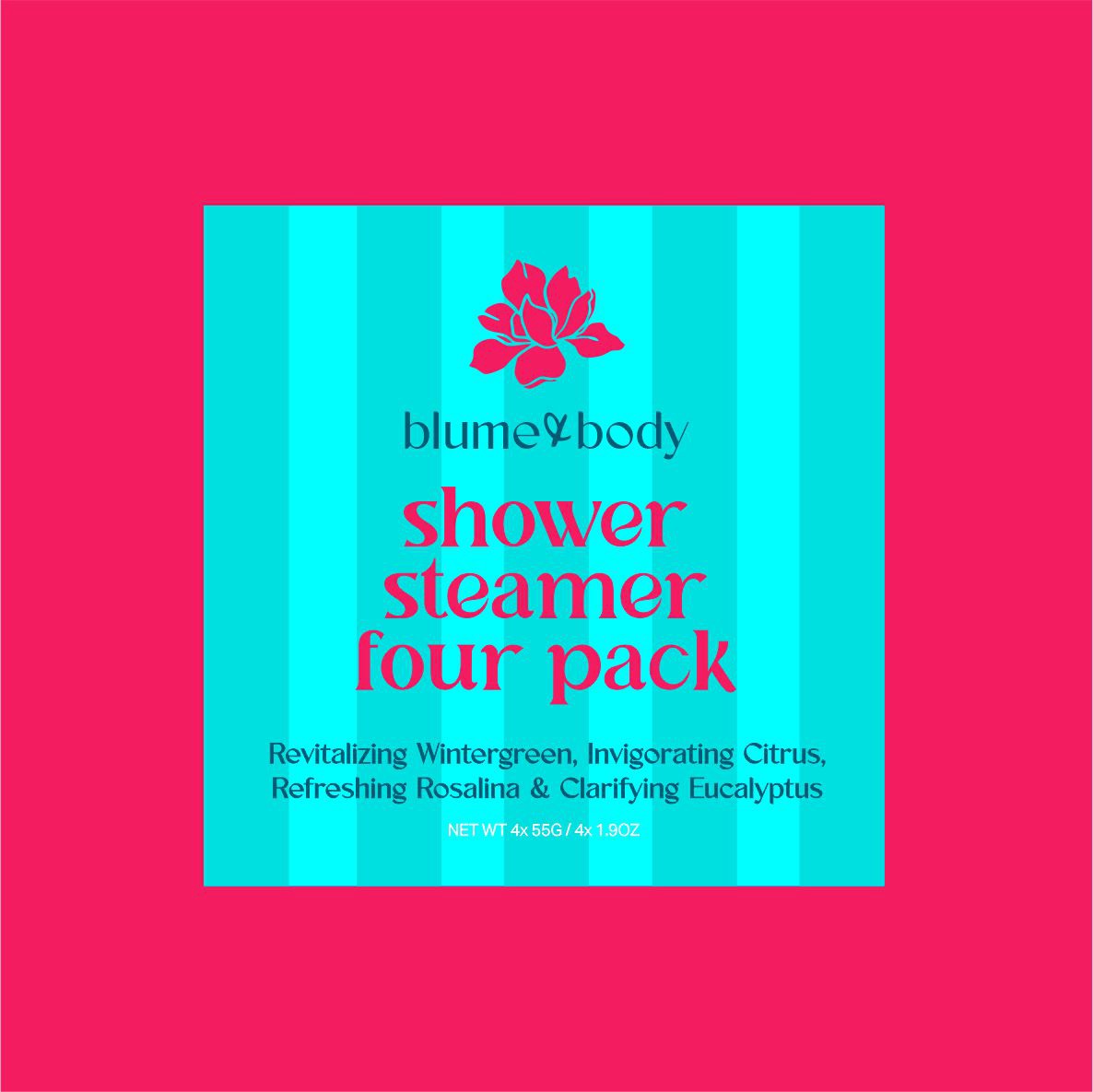 MENTHOLATED Shower Steamer Four Pack