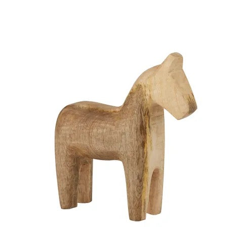 RANCHO WOOD HORSE SCULPTURES