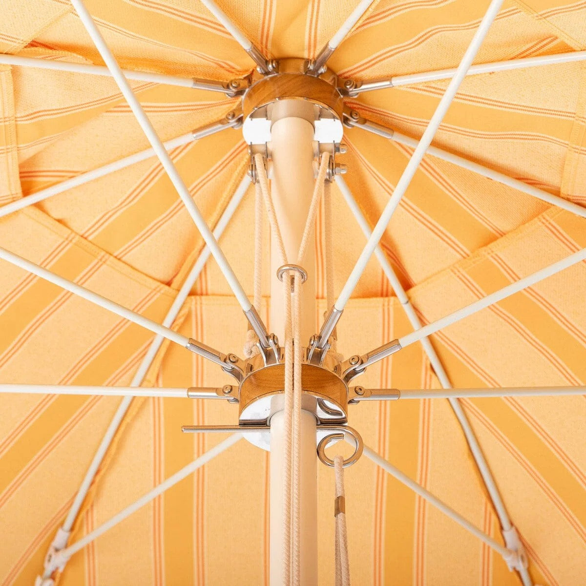 PATIO UMBRELLA - BISTRO PAPAYA STRIPE