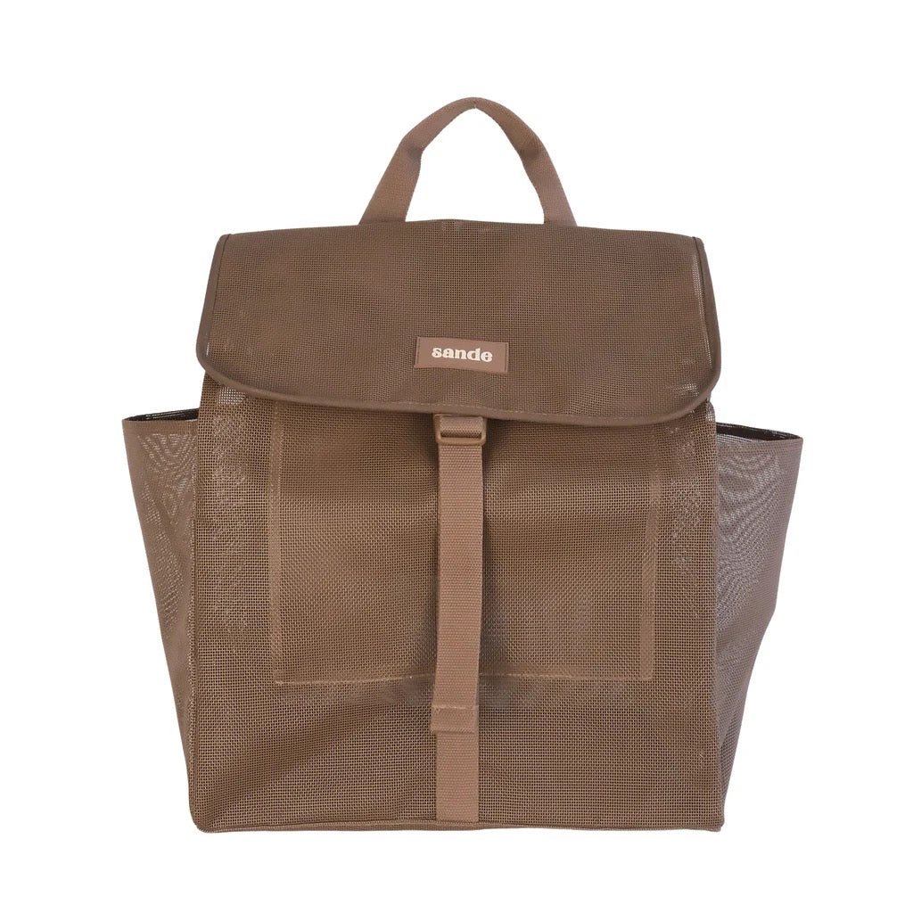 BEACH HAULER™ MESH BACKPACK - ESPRESSO