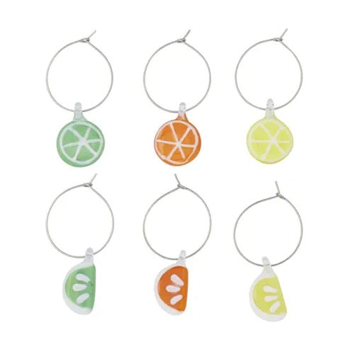 CITRUS WINE CHARMS