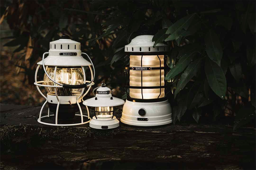 Forest Lantern - Vintage White