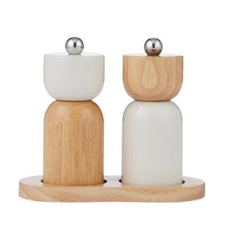 Wood Salt & Pepper Set