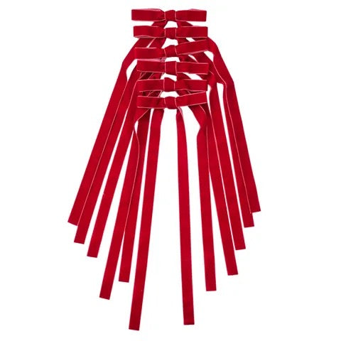 BOW DECORATION VELVET