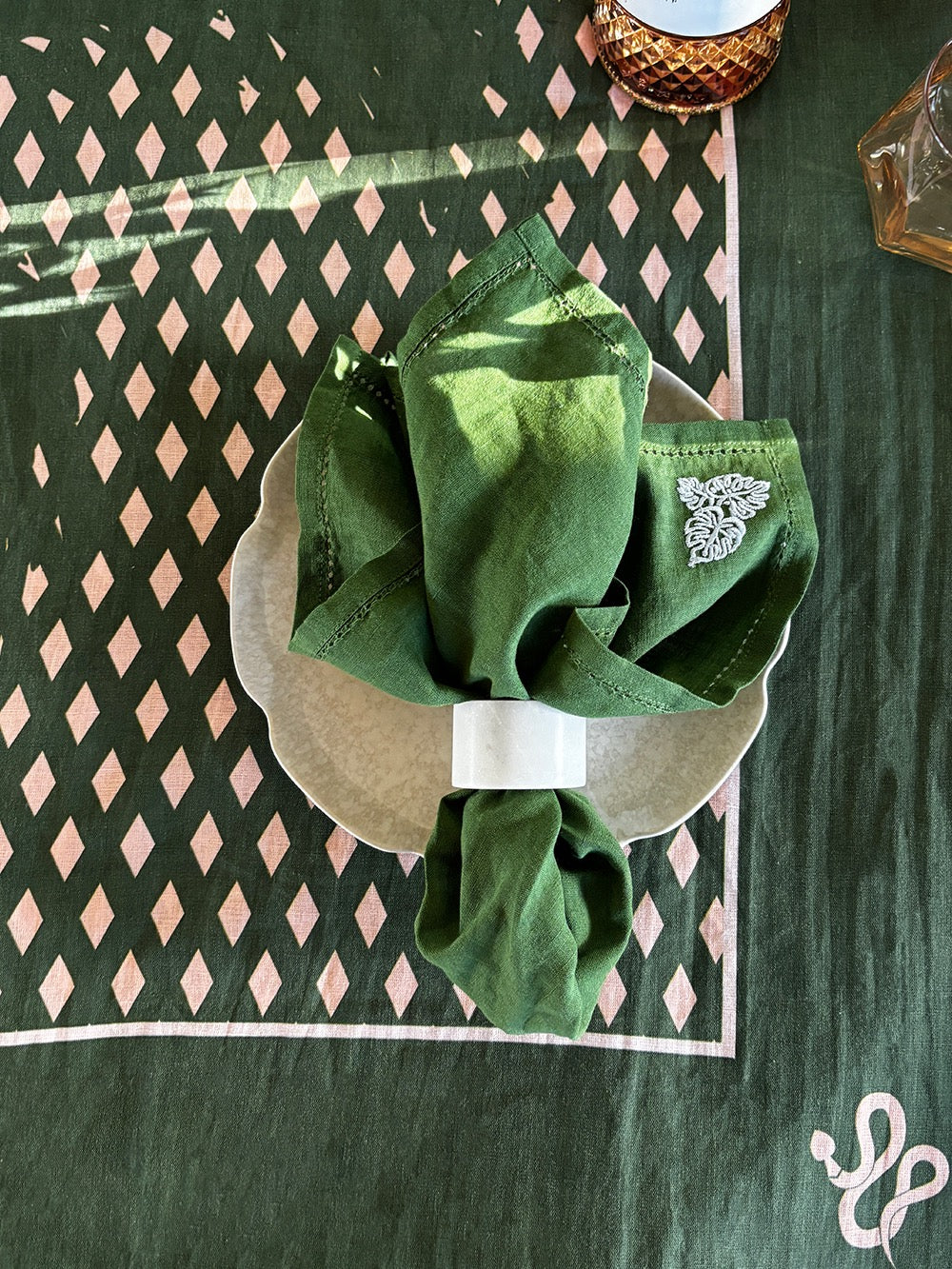 Herb Napkin Set x4