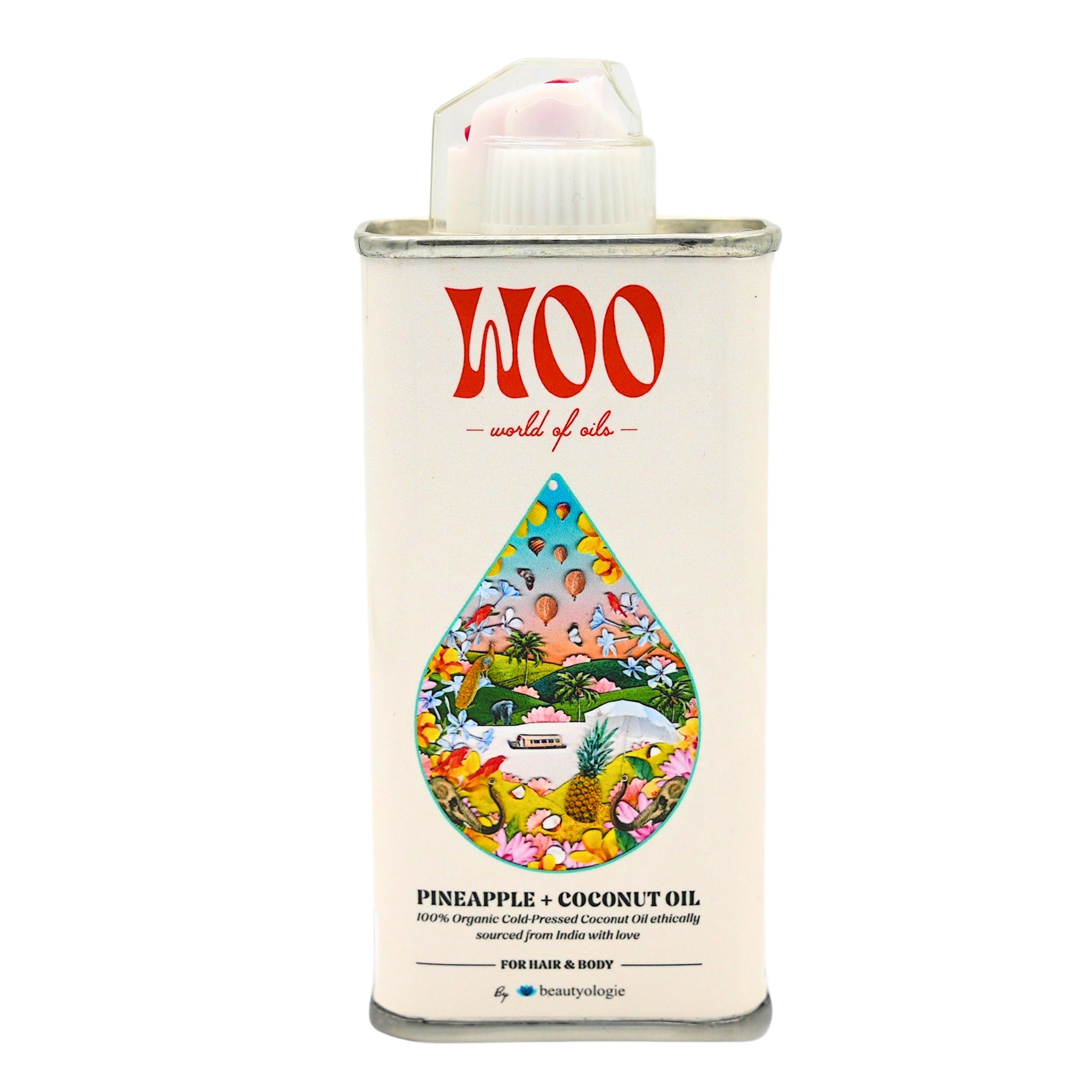 Woo Oil Pineapple and Coconut