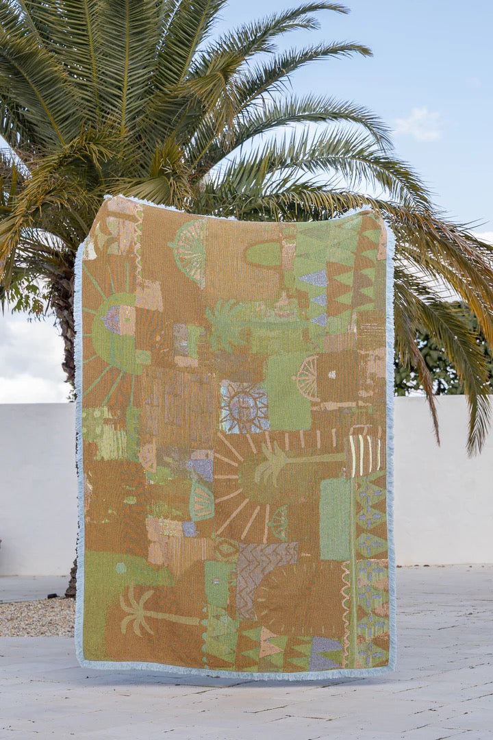 Rock The Kasbah Art Throw Rug By Sue Fantini