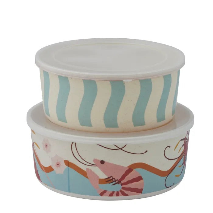 Shack Bamboo Fibre Container Set – Set of 2