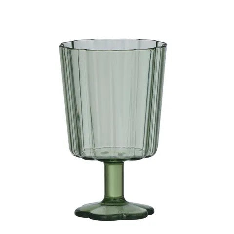 Carina Acrylic Wine Glass – Green