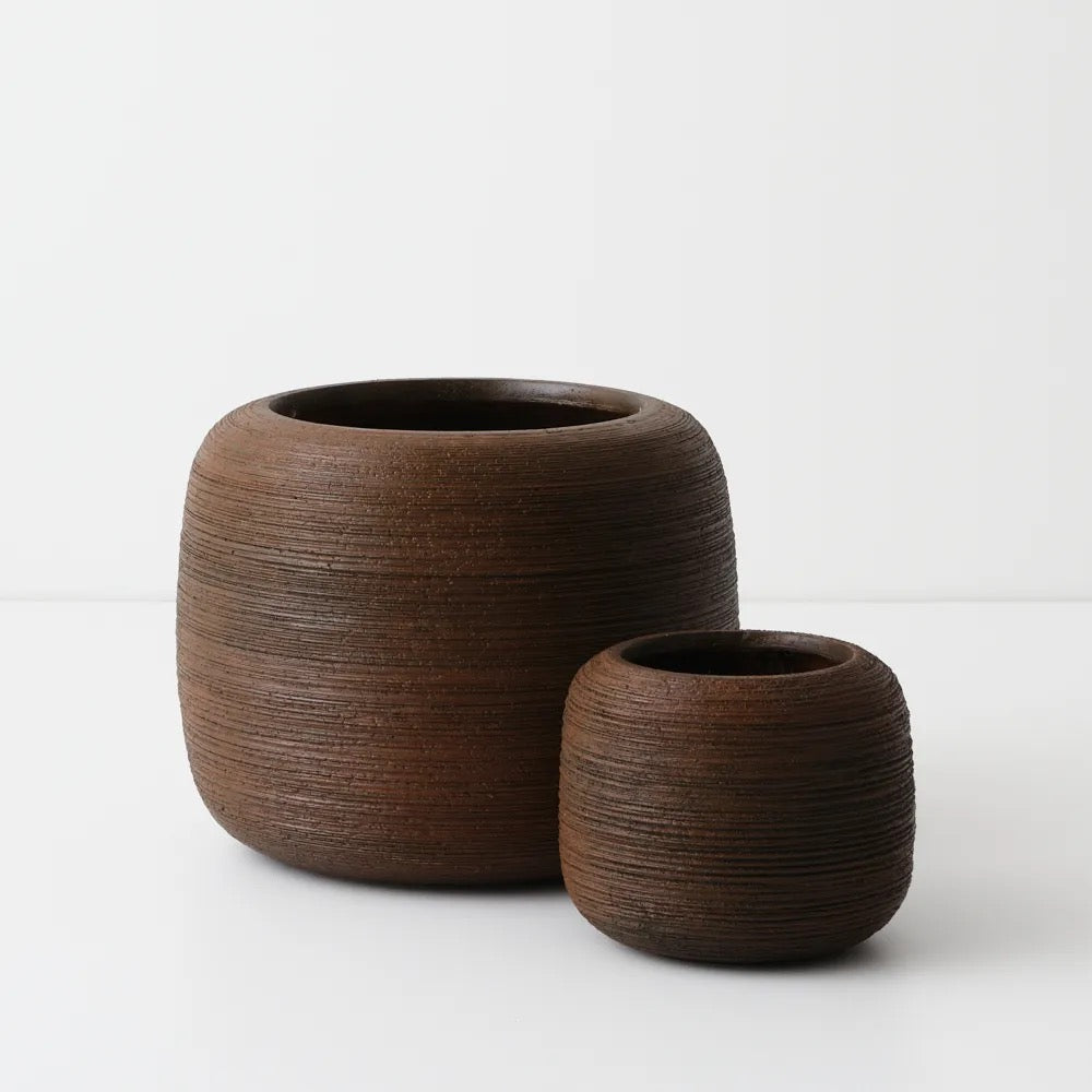 Rune Textured Pot (set/2)