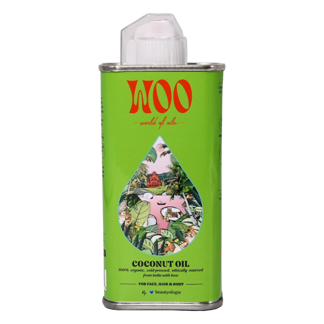 WOO Coconut Oil – Pure Coconut Luxury for Soft, Hydrated Skin & Hair