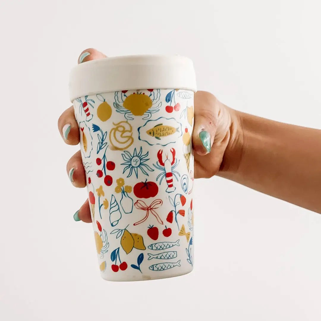 Amalfi 12oz Stainless Steel Coffee Cup