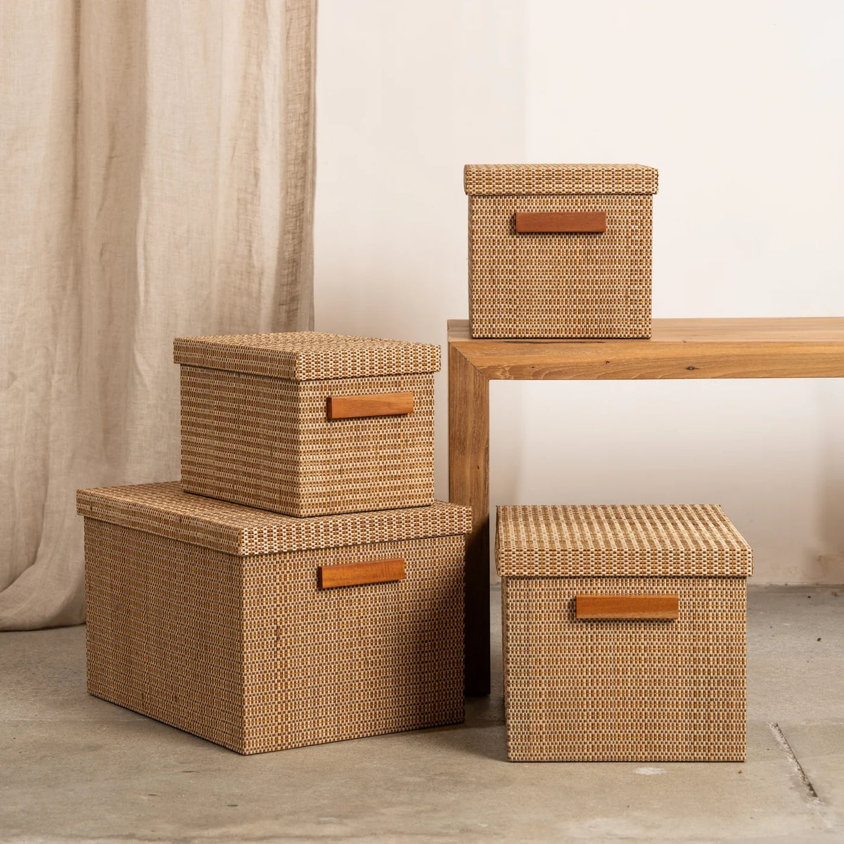 Torin Handwoven Surface Storage Boxes