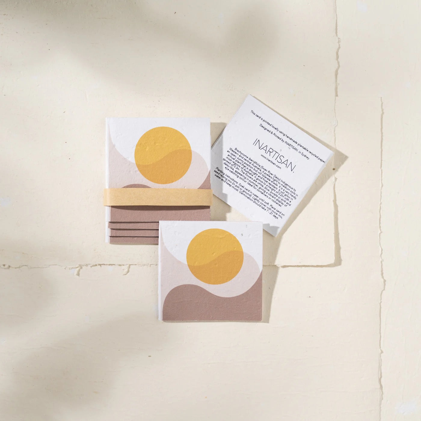 Plantable Gift Tag -Sunrise, Waves