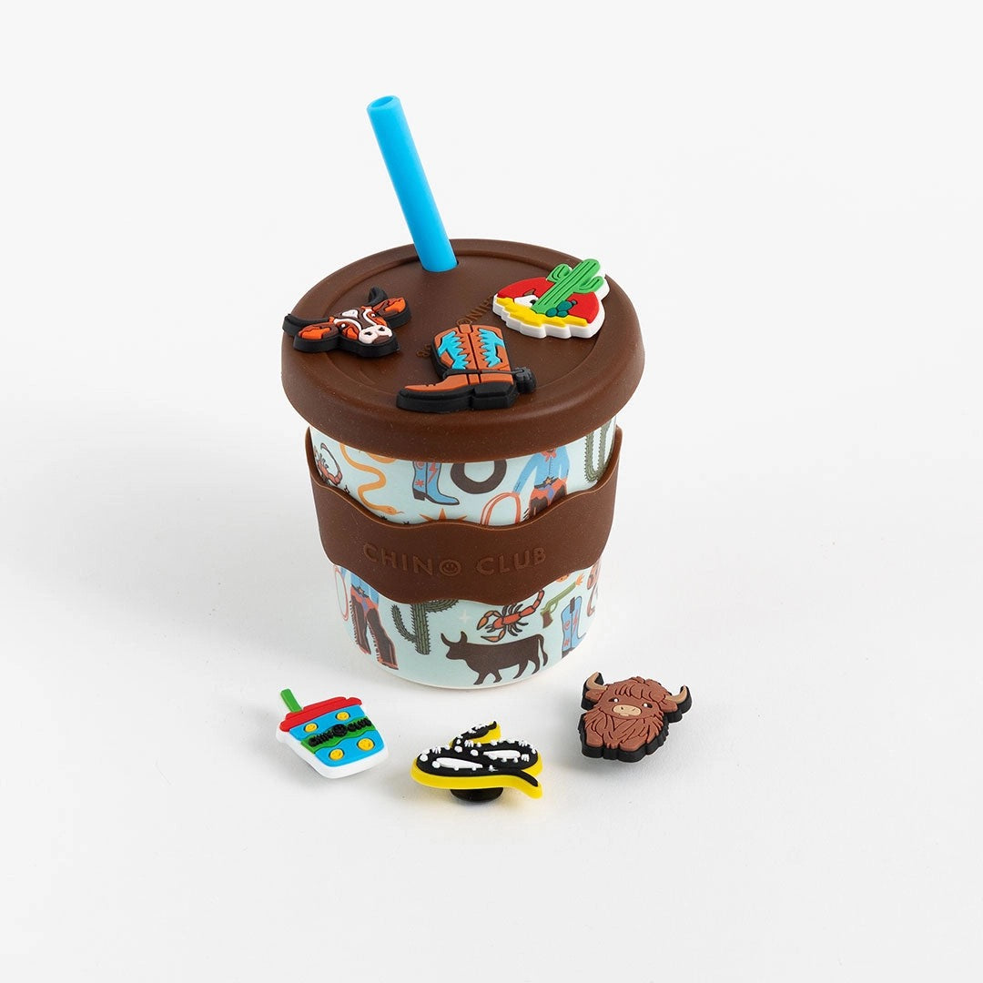 Cowboy Chino Charm Cup 8oz
