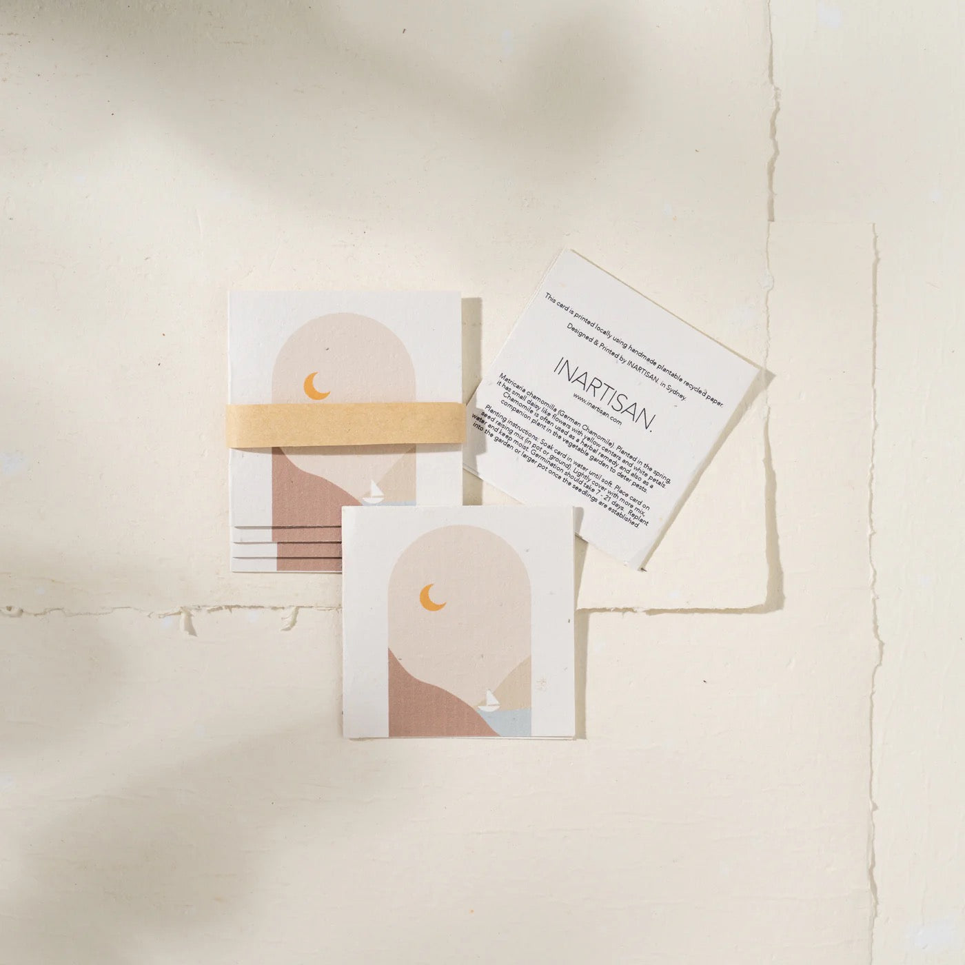 Plantable Gift Tag - Moonlit Sailing