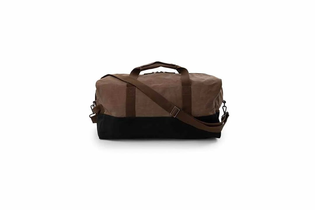 NEELUM WAXED CANVAS DUFFEL BAG