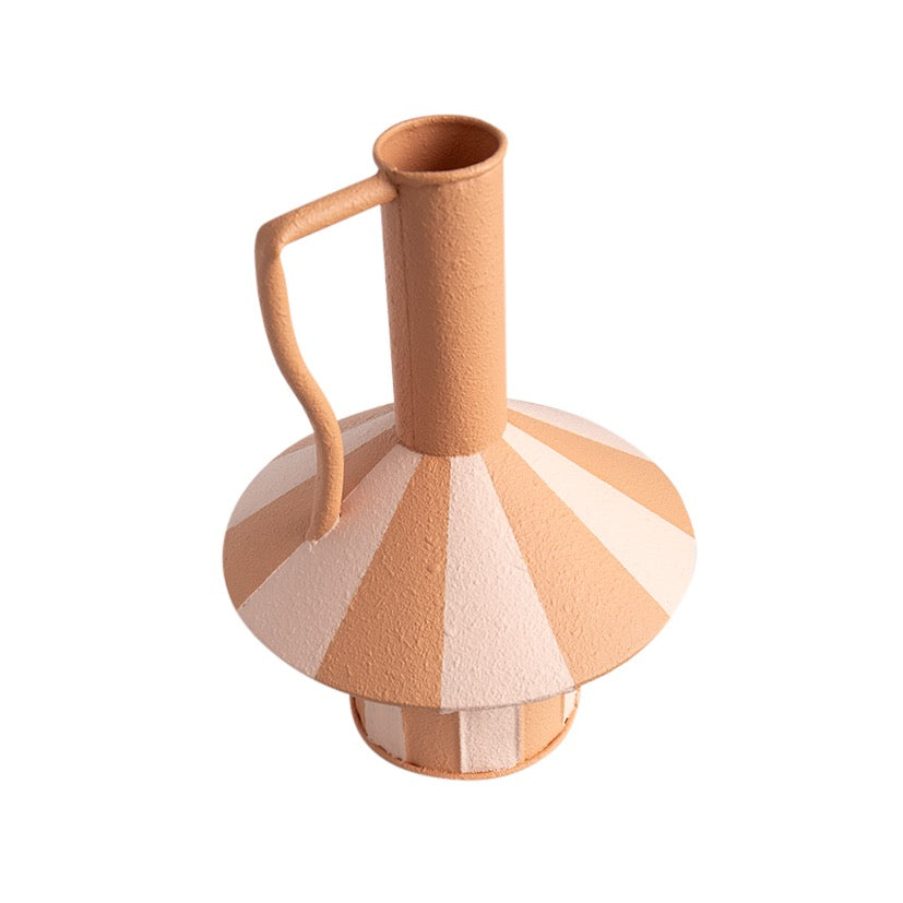 Sapphire Stripe Vases