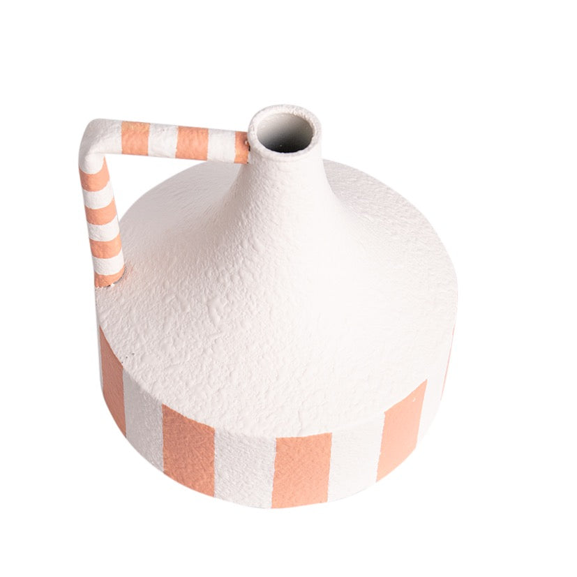 Sapphire Stripe Vases