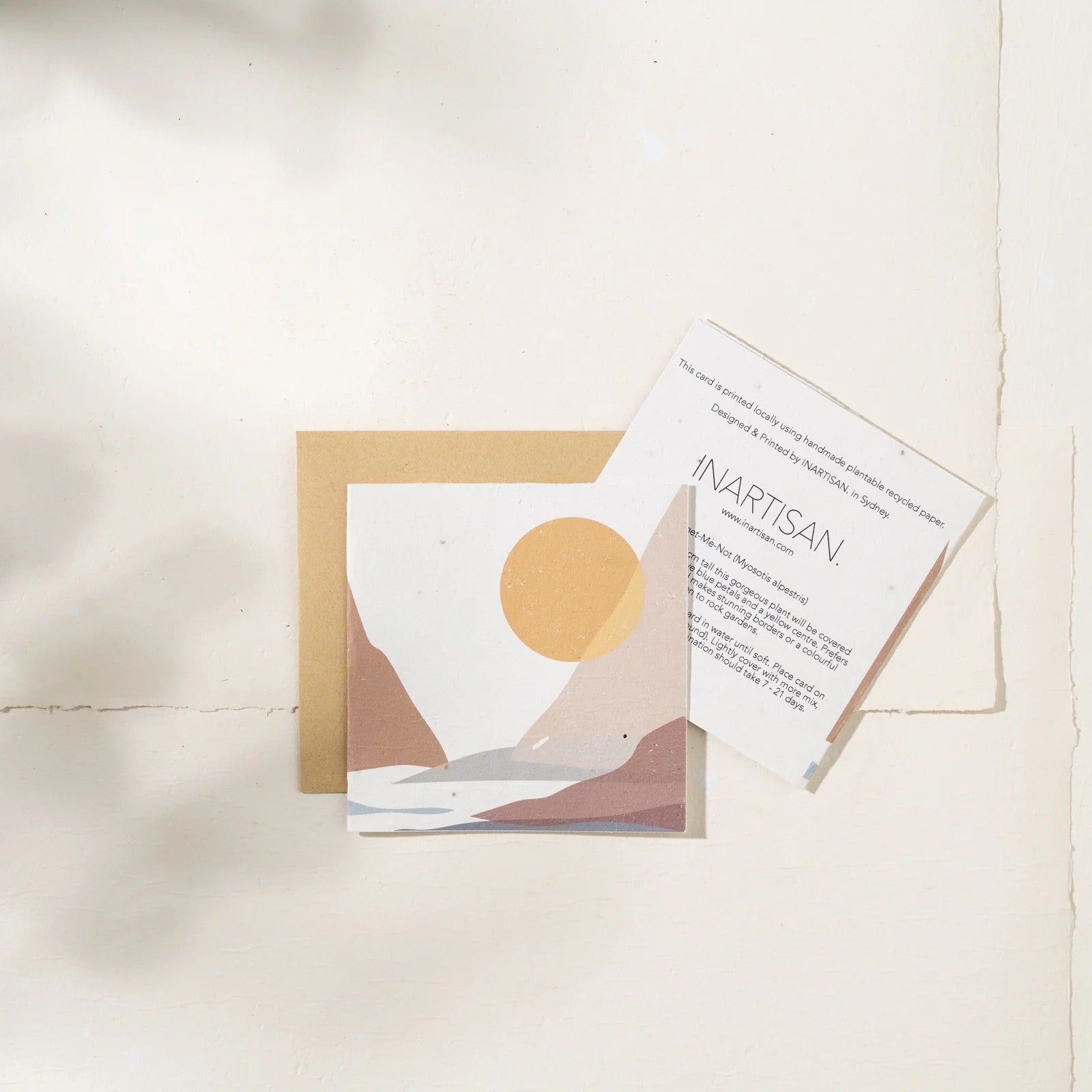 Plantable Card -Mountain Lake