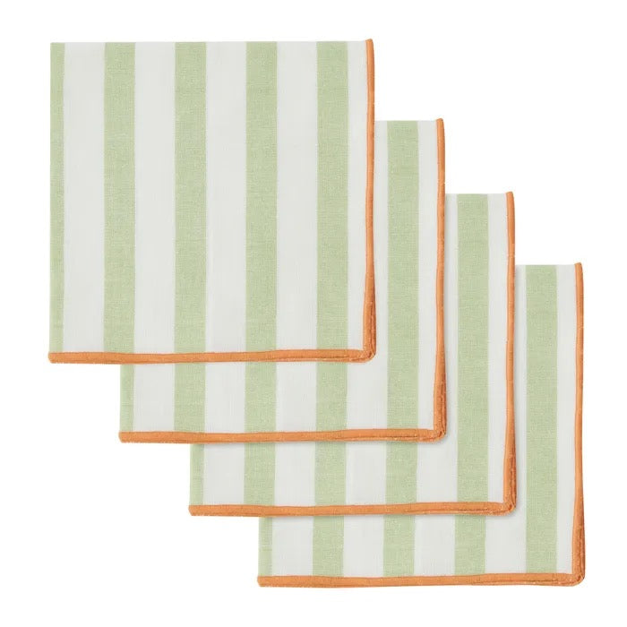 Luna Napkins Papaya Set of 4