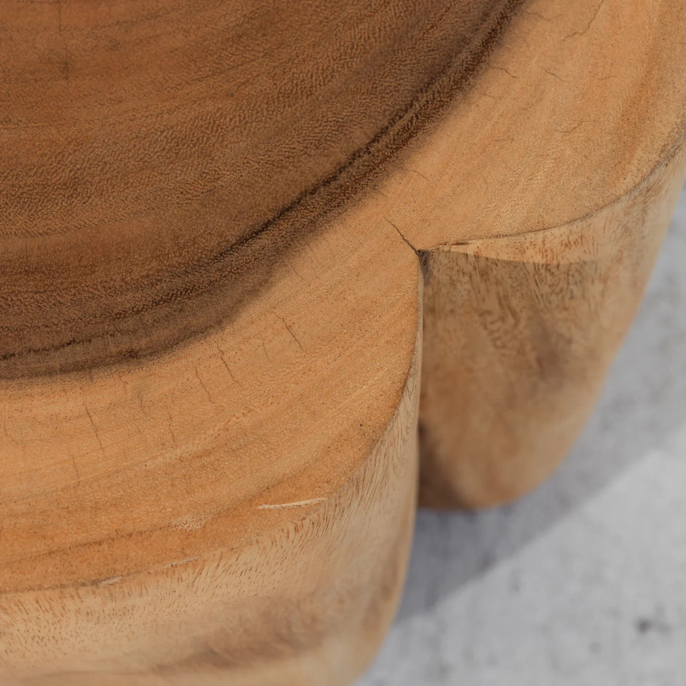 Flore Curved Side Table