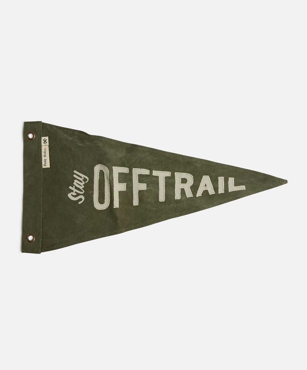 Off Trail Flag Wall Banner I Duffle Green