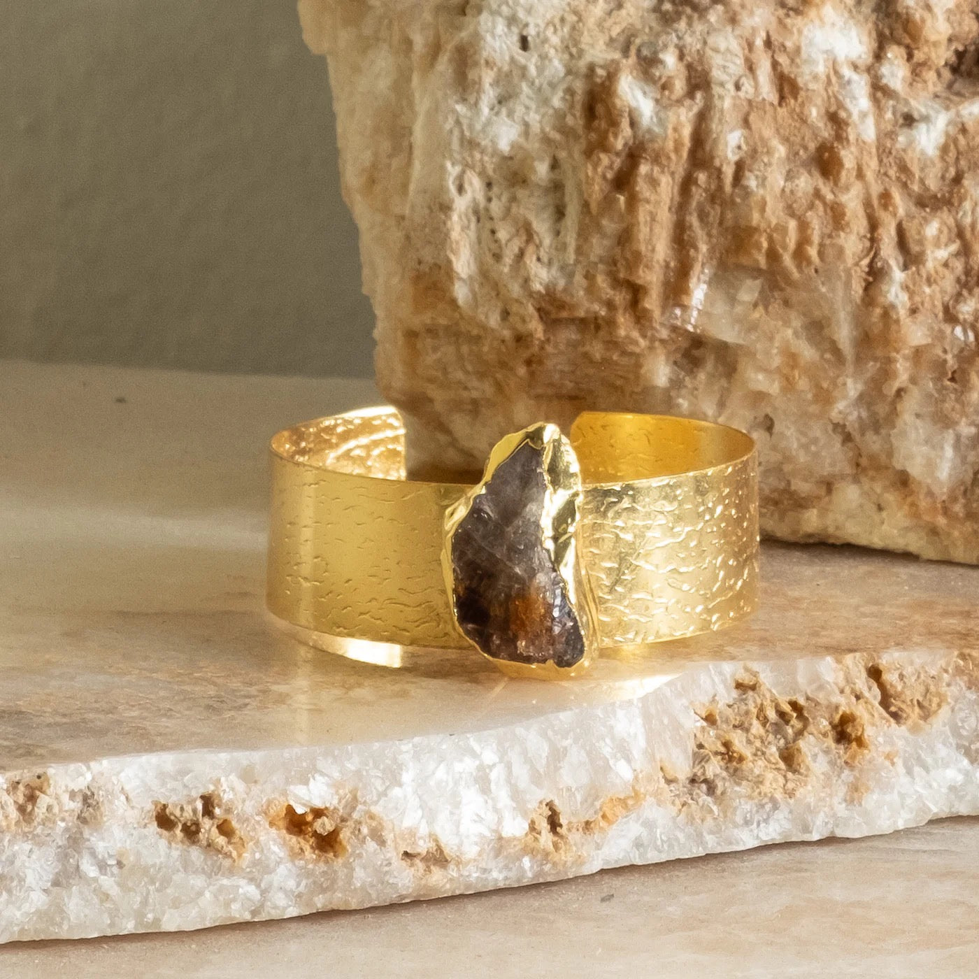 Ampia Stone Cuff Bracelet