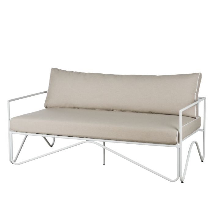 AMALFI LLOYD OUTDOOR 3 SEATER SOFA TAUPE