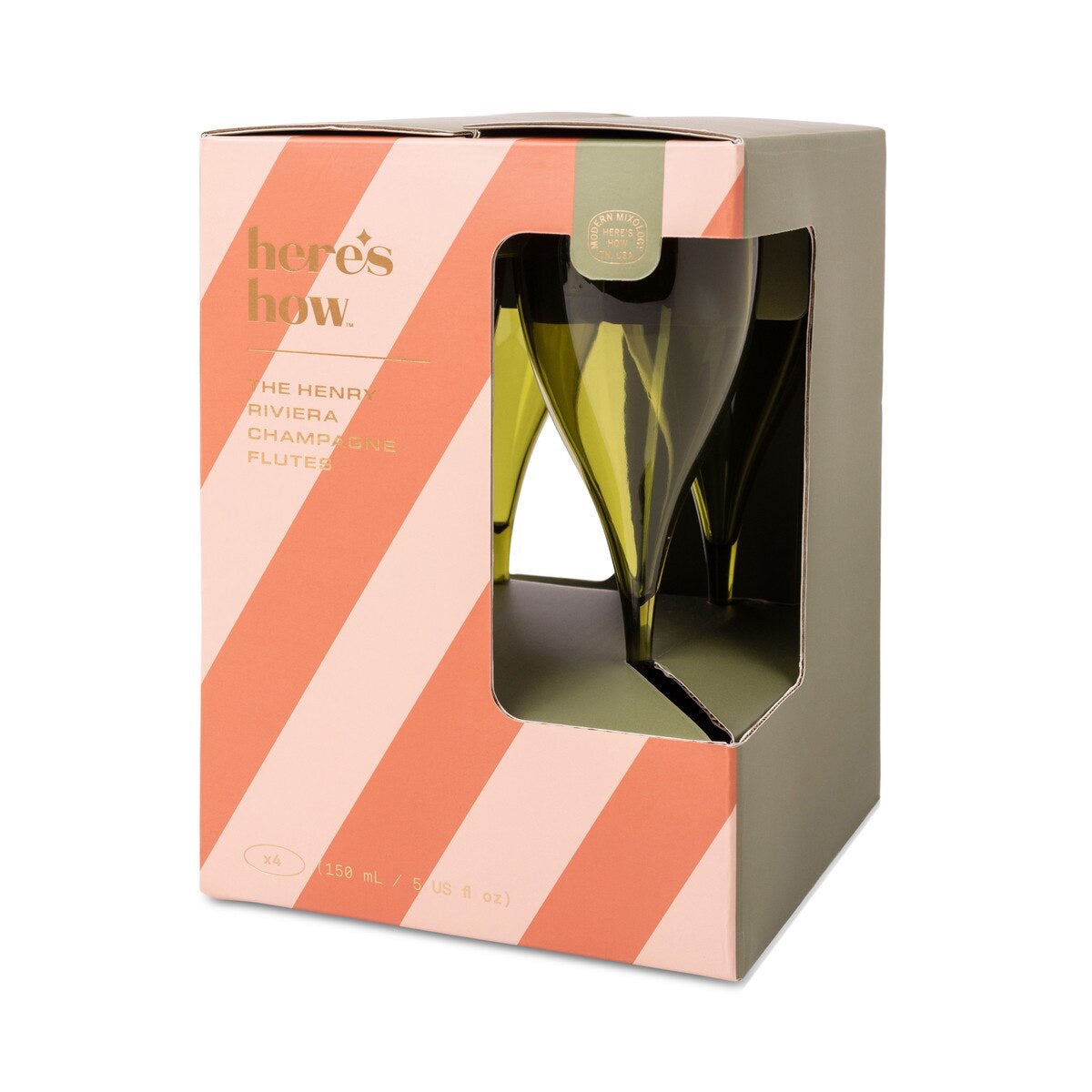 The Henry Champagne Glasses - Set of 4