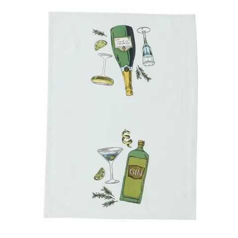 Italian Pantry Cotton Tea Towel