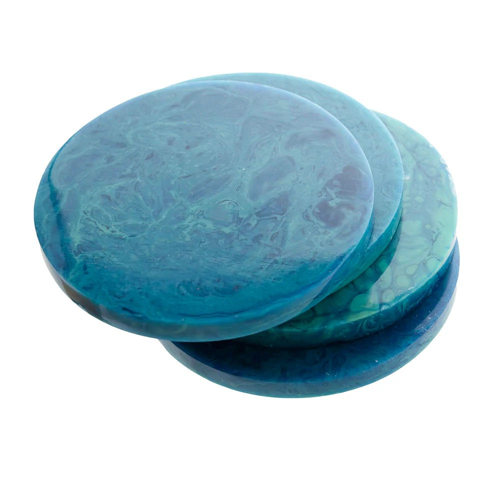 Rubee Resin Coaster- Set of 4