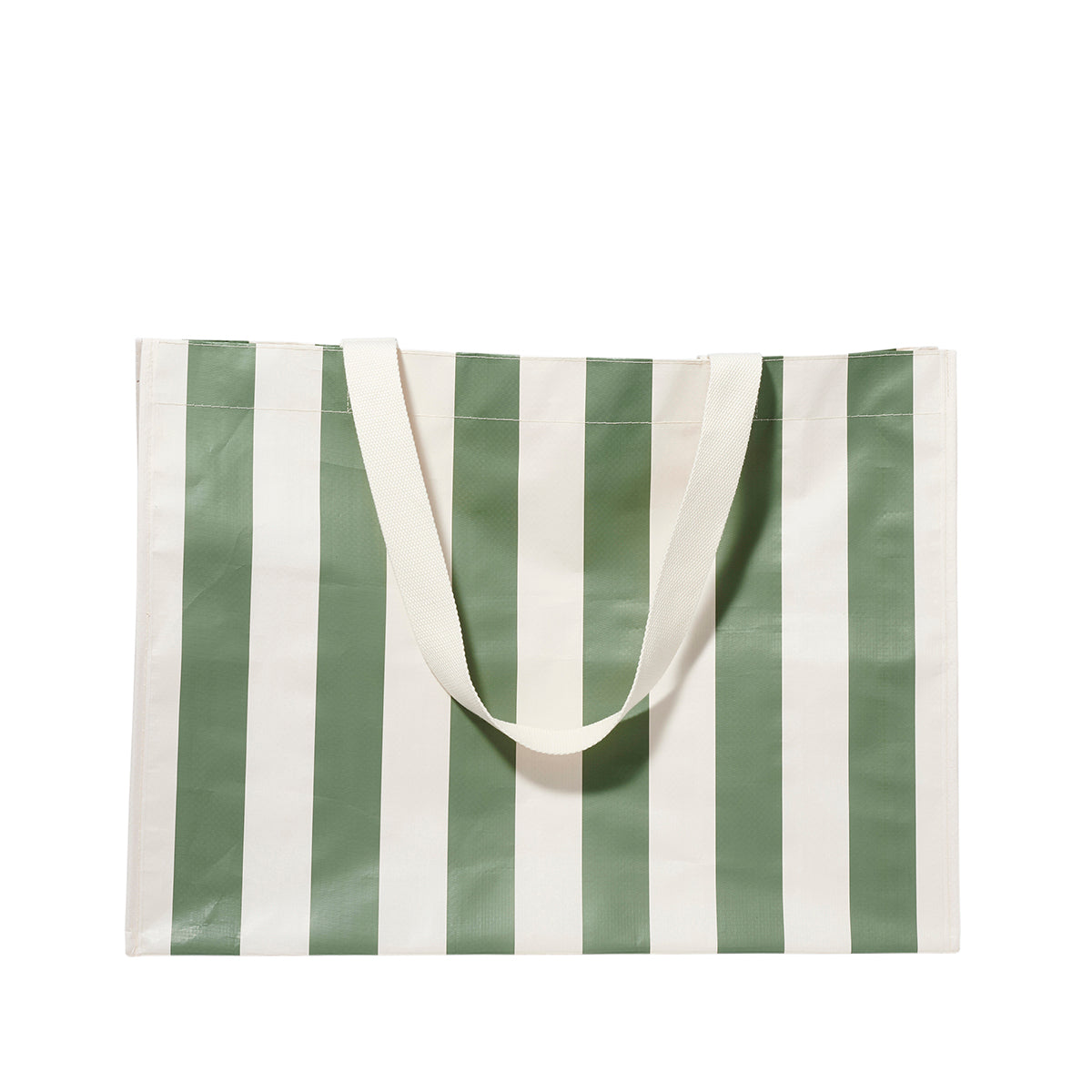 Carryall Beach Bag The Vacay Olive Stripe
