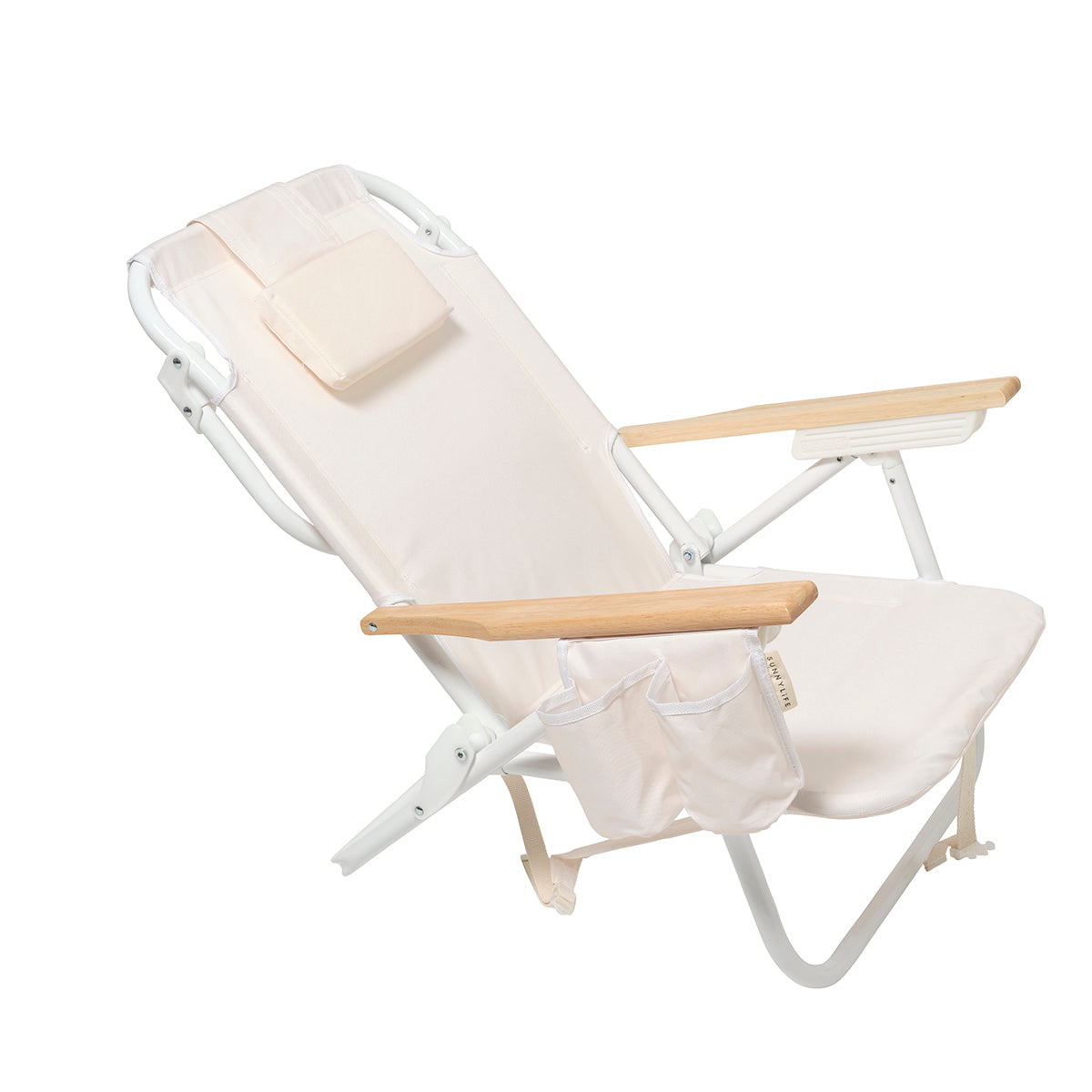 Deluxe Beach Chair Cream