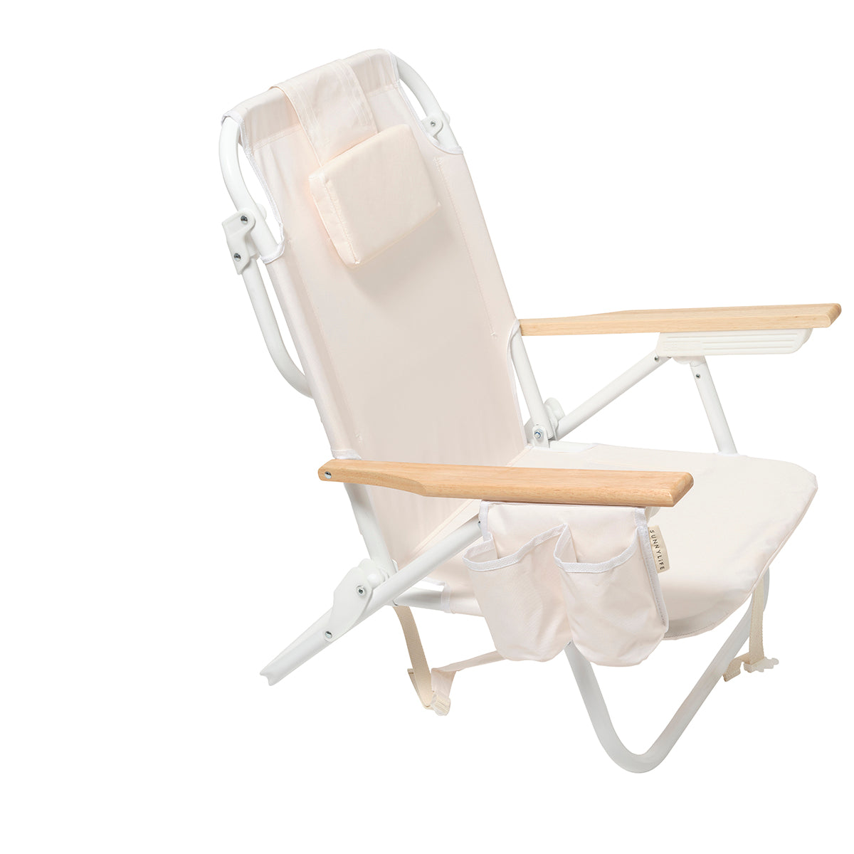 Deluxe Beach Chair Cream