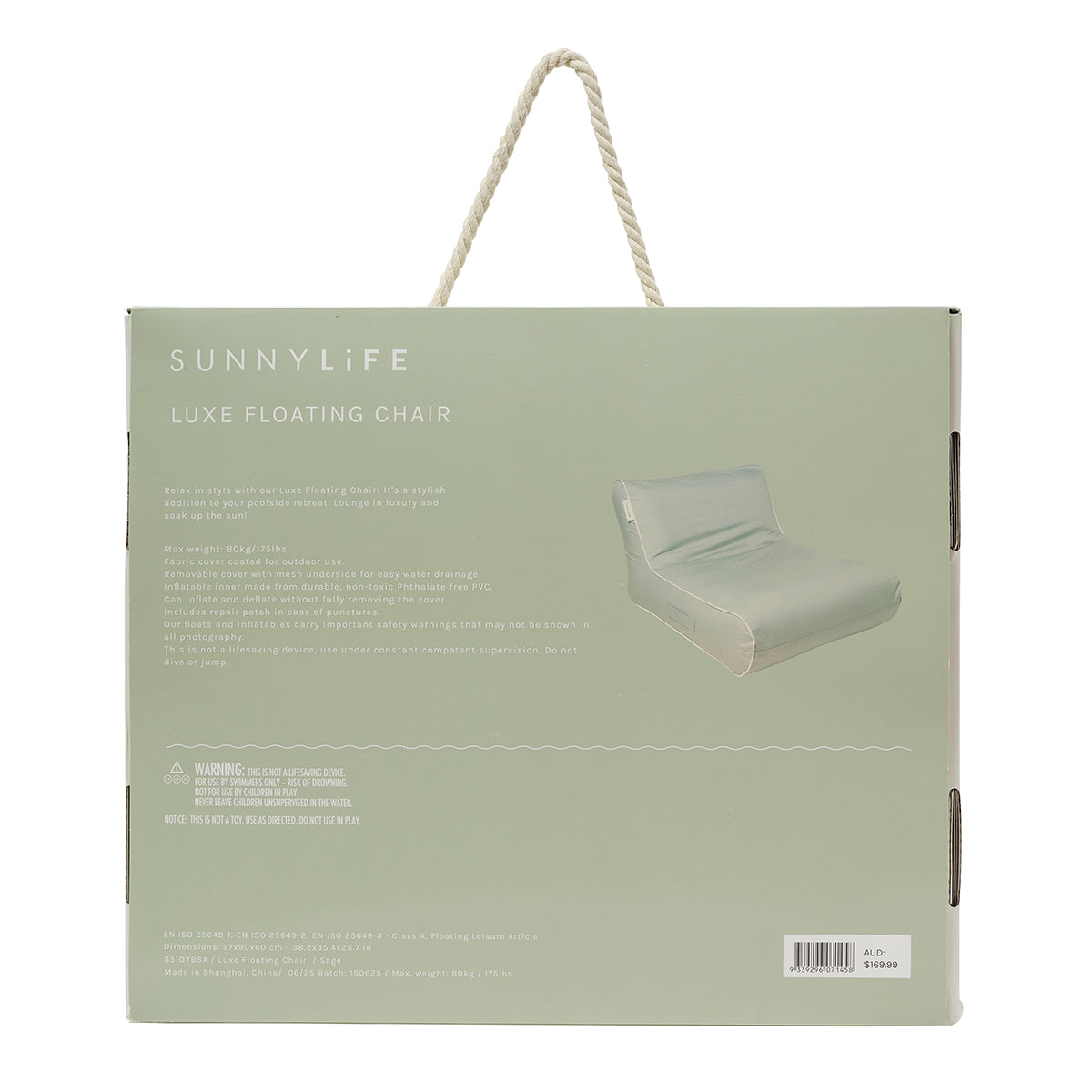 Luxe Floating Chair Sage