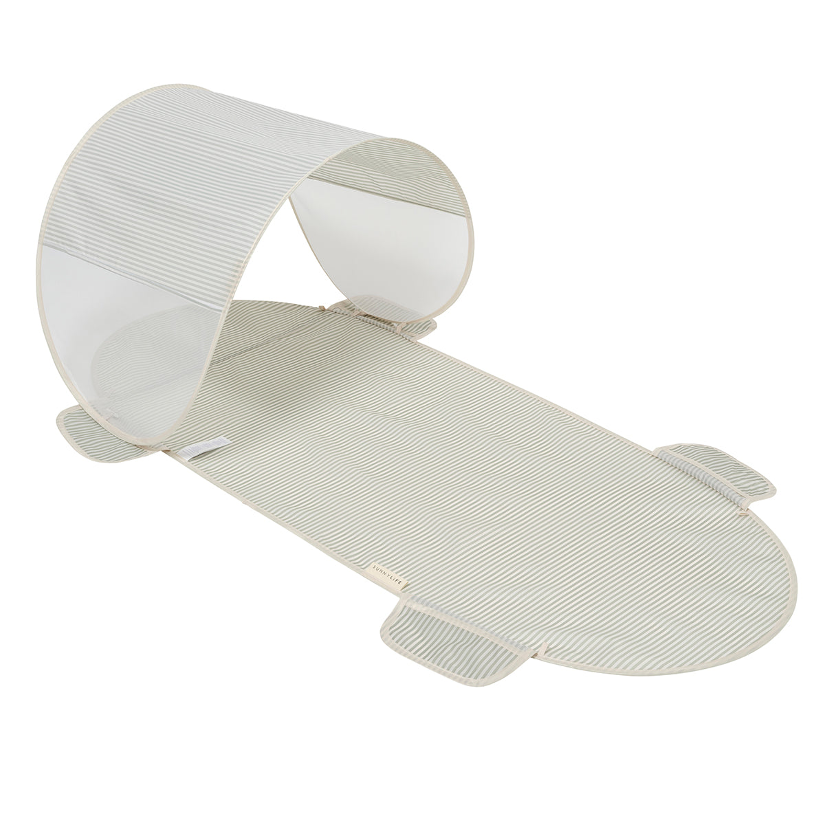 Solo Sun Shader La Palma Sage Stripe