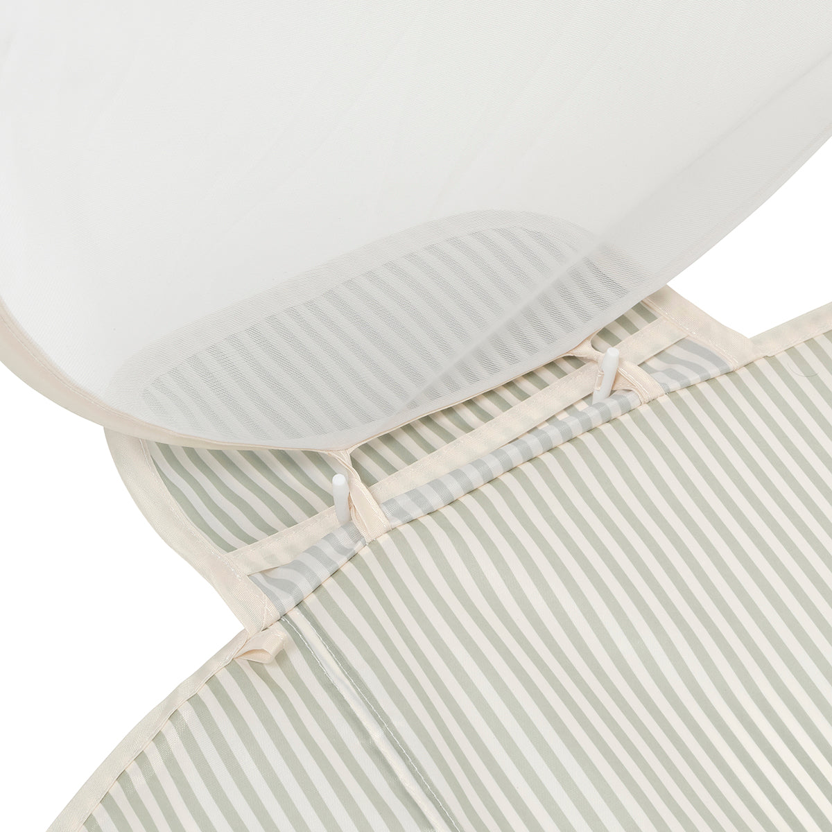 Solo Sun Shader La Palma Sage Stripe