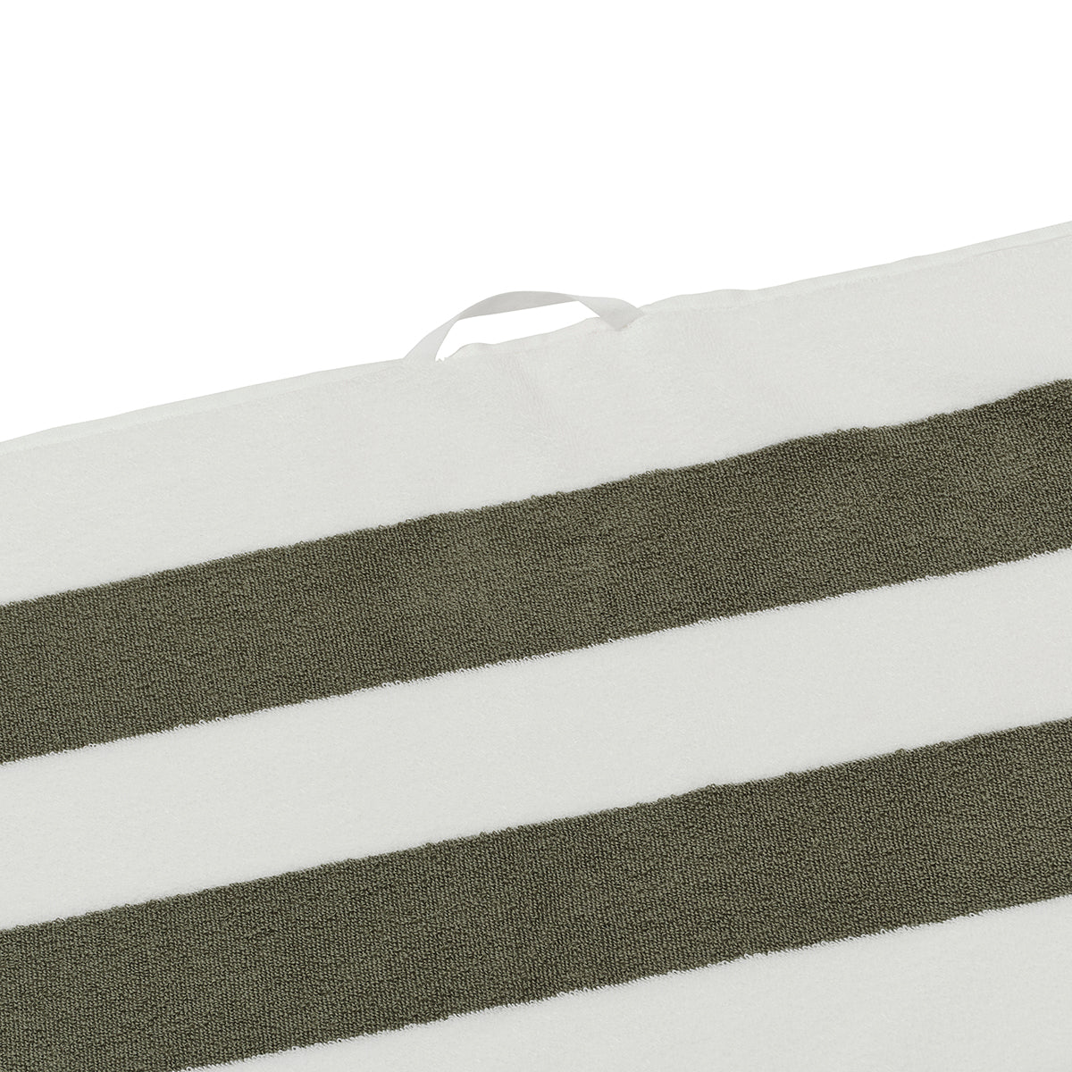 Beach Towel The Vacay Olive Stripe