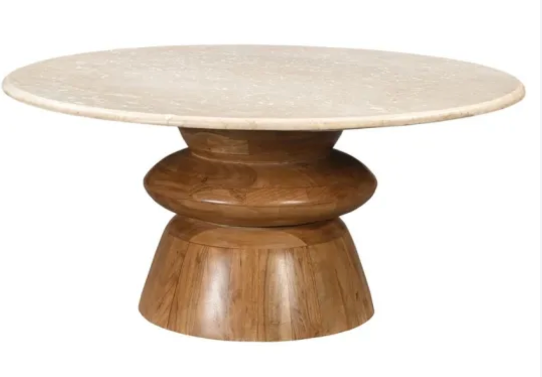 Weiss Coffee Table – Natural (85 cm)