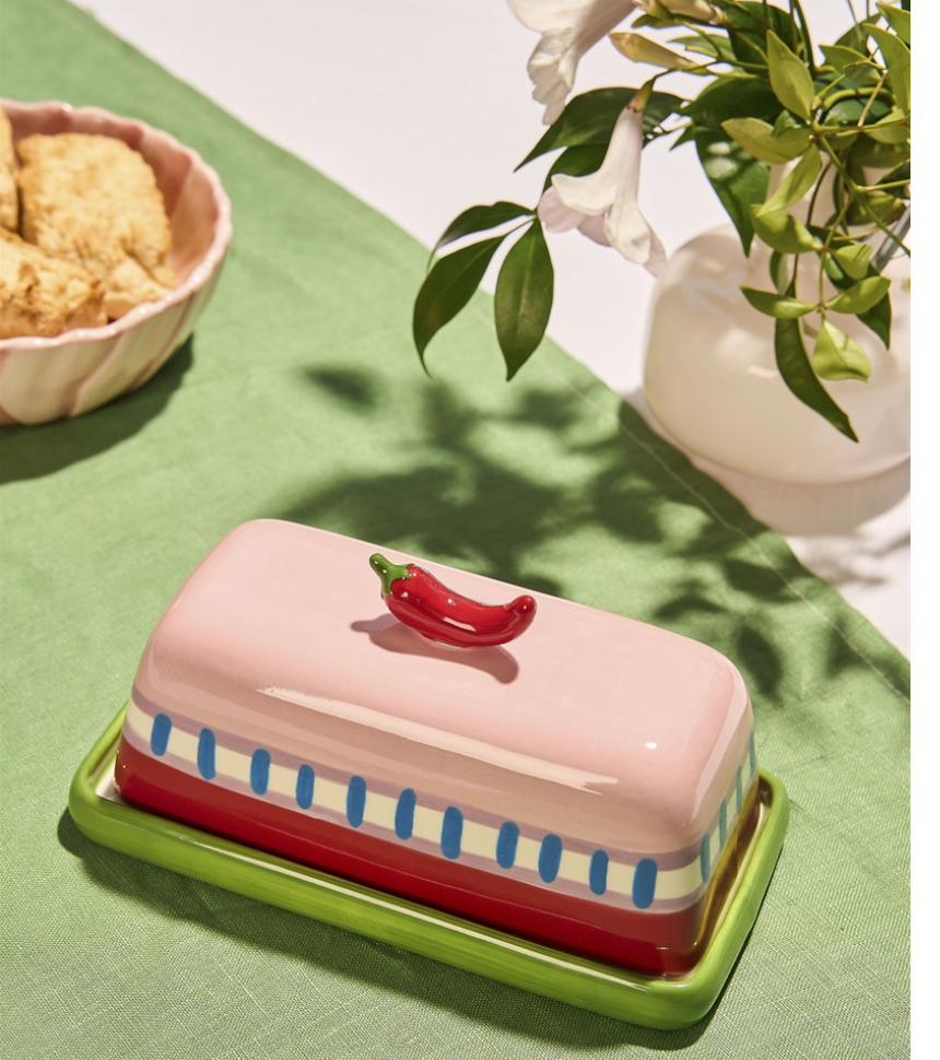 Hot Chilli Butter Dish