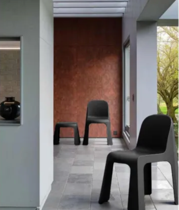 VAST OUTDOOR DINING CHAIR - BLACK