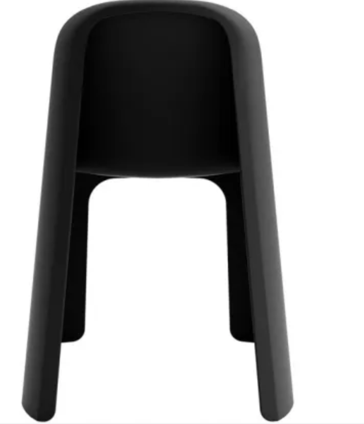 VAST OUTDOOR DINING CHAIR - BLACK