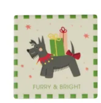Xmas Dog Coasters