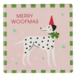 Xmas Dog Coasters