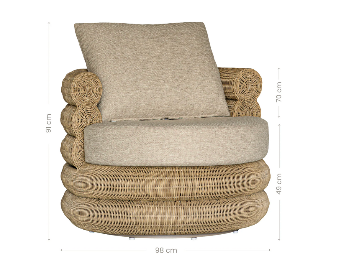 Satori Outdoor Swivel Chair / Uniqwa Collections