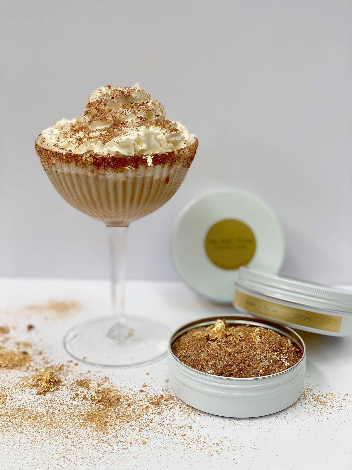 Cocktail Candy  Sugar Rims - Christmas Sugar + Spice