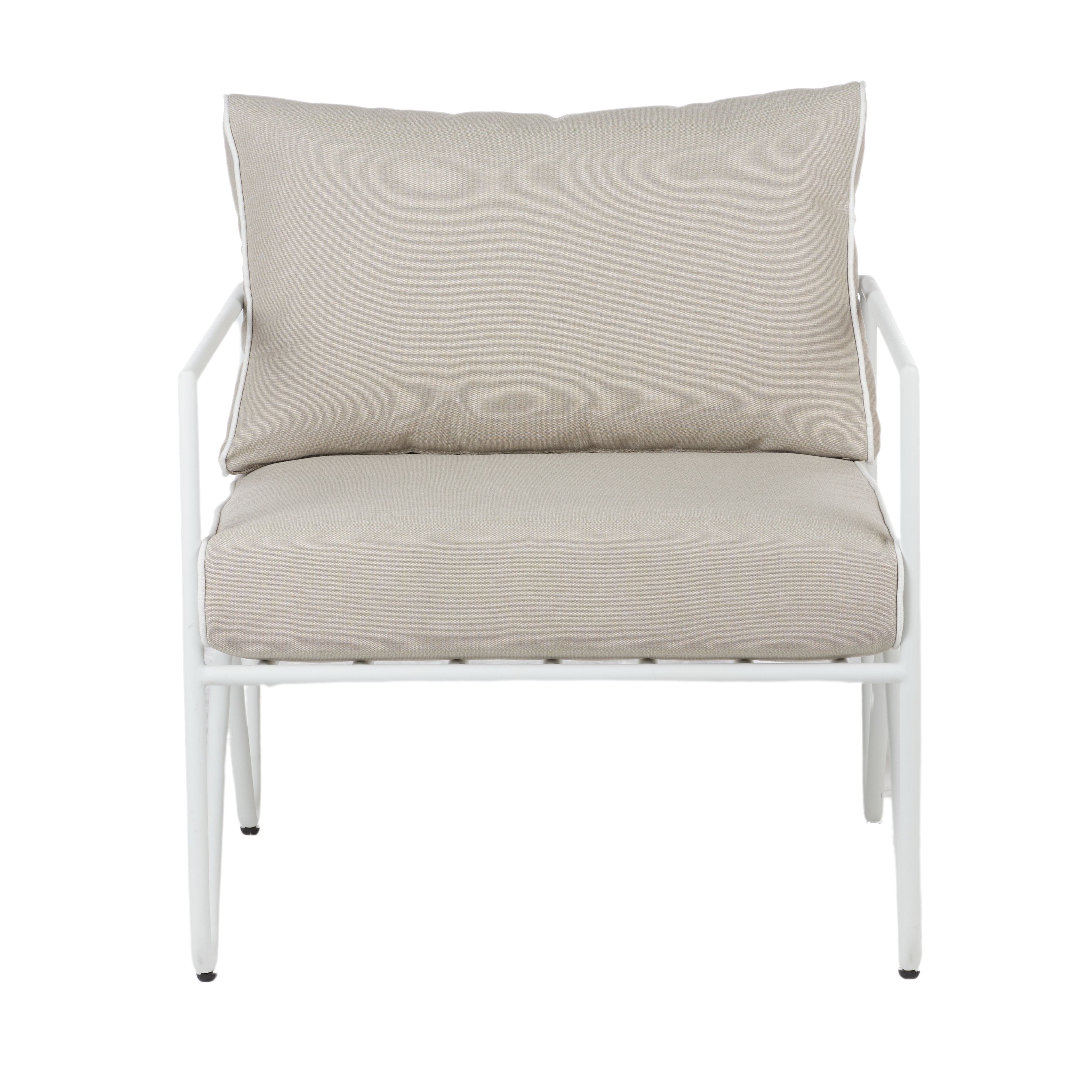 AMALFI OUTDOOR ARMCHAIR TAUPE