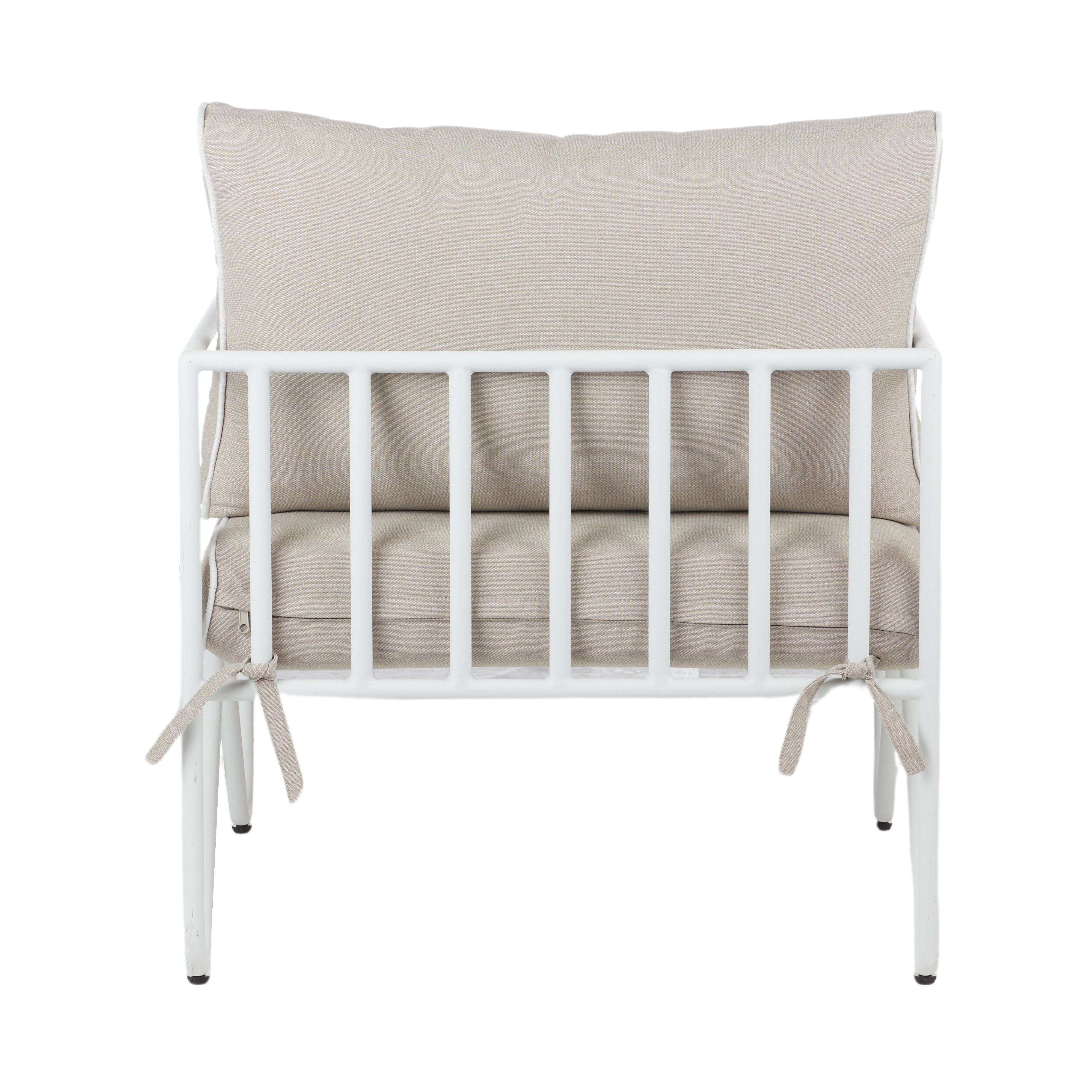 AMALFI OUTDOOR ARMCHAIR TAUPE
